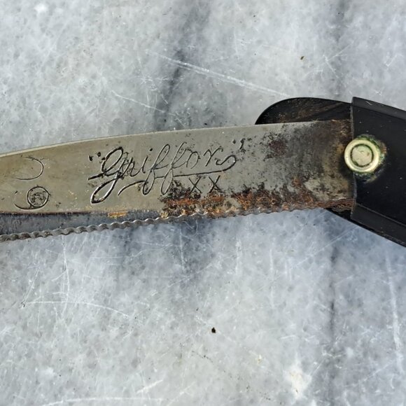 Griffon XX Carbo-Magnetic Straight Razor With Box - Picture 7 of 11